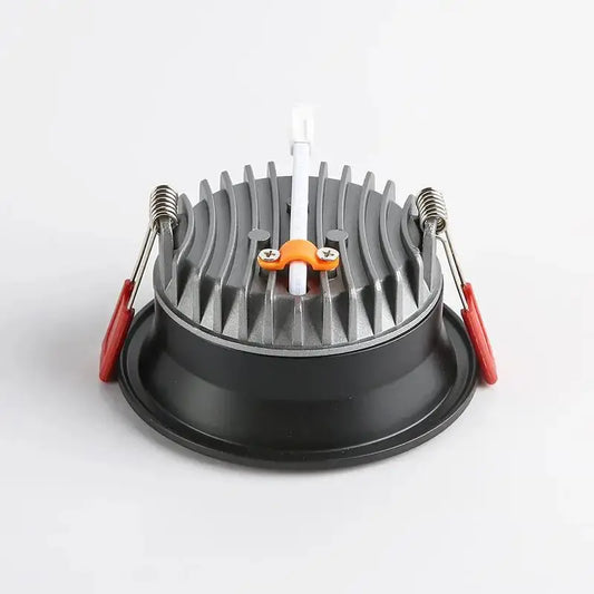 Dimmable Recessed Anti Glare LED Downlights 9W/12W/15W/20W LED Ceiling Spot Lights AC85~265V Background Lamps Indoor Lighting Lighting Depot