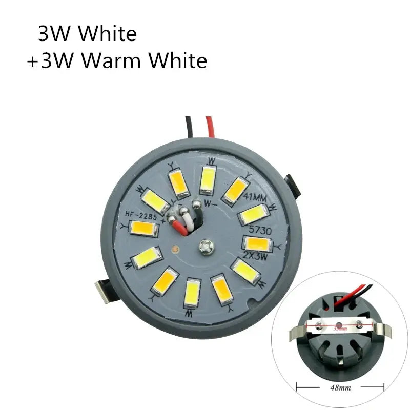 220V 110V LED Downlight Lamp Integrated Light Cup 3W 5W 6W LED Ampoule SpotLight Round Ceiling Recessed Umbrella LED Corn Bulb The Lighting Depot