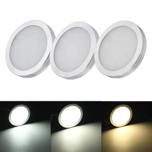 1Pcs 12V 2.5W 230LM LED Downlight Recessed Ceiling Light Spot Light For Home Caravan Camper Van Motorhome Lighting Depot