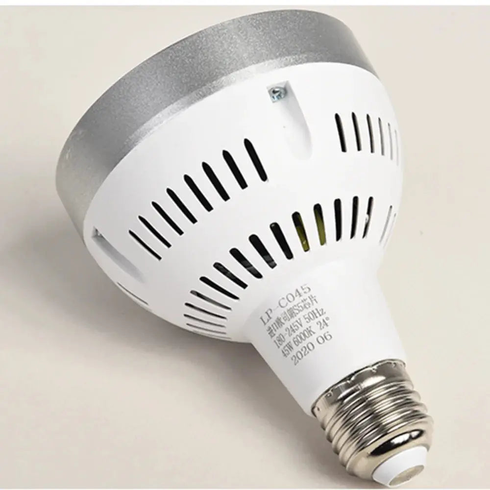 Led High Power Par30 Light Bulb 35w 45w E27 Super Bright Energy-saving Lamp 220v Spotlight Lighting Daylight Bedroom Balcony Lighting Depot