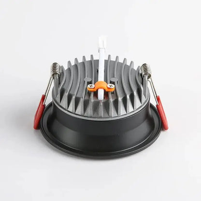 Dimmable Recessed Anti Glare LED Downlights 9W/12W/15W/20W LED Ceiling Spot Lights AC85~265V Background Lamps Indoor Lighting Lighting Depot