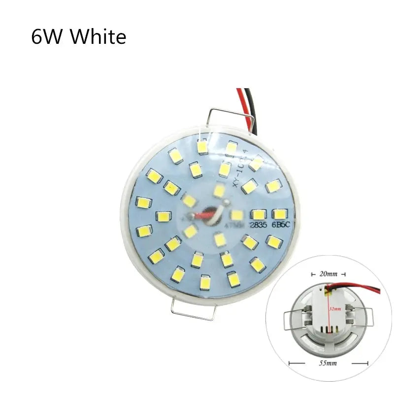 220V 110V LED Downlight Lamp Integrated Light Cup 3W 5W 6W LED Ampoule SpotLight Round Ceiling Recessed Umbrella LED Corn Bulb The Lighting Depot