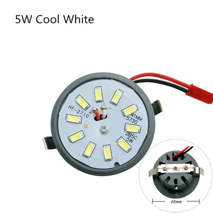 220V 110V LED Downlight Lamp Integrated Light Cup 3W 5W 6W LED Ampoule SpotLight Round Ceiling Recessed Umbrella LED Corn Bulb The Lighting Depot