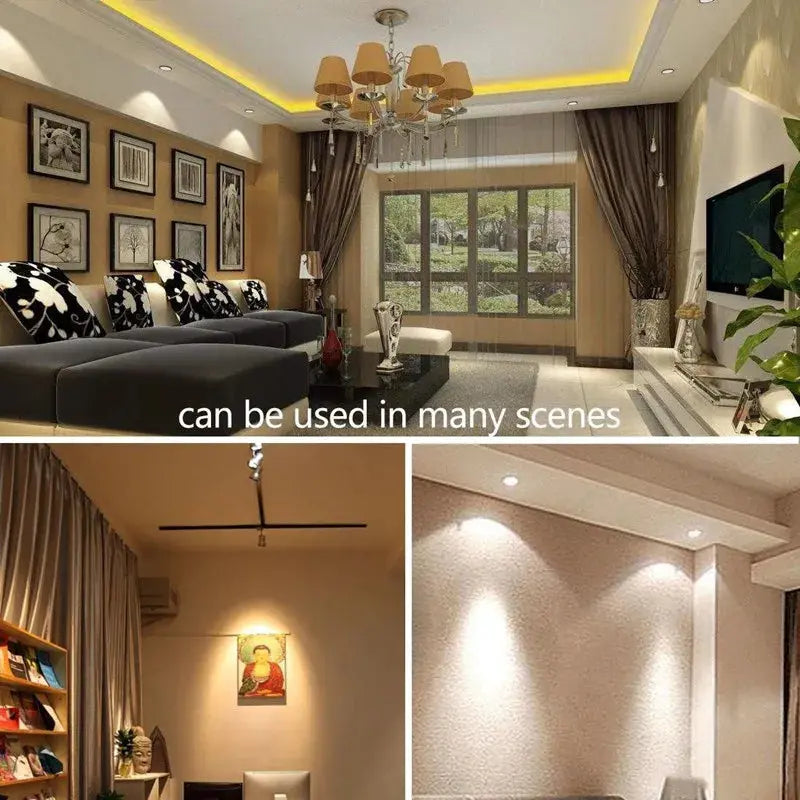 LED spotlight e27 e14 GU5.3 LED Lamp LED Spotlight 9W 12W 15W Bombillas High quality GU10 Spot light Lampada LED Bulb 110v 220V Lighting Depot