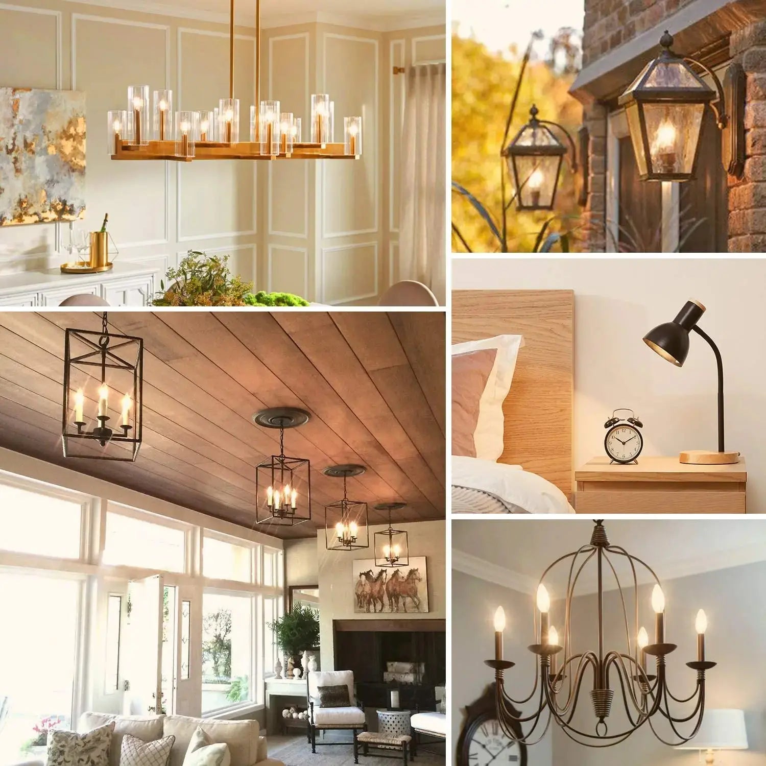 C35 6W Dimmable Led Bulb E12 E14 Filament Candle Light Bulb 2700k 6000k Cold Warm White Edison Retro Candelabra Antique Led Lamp The Lighting Depot