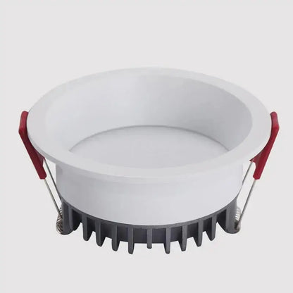 Dimmable Recessed Anti Glare LED Downlights 9W/12W/15W/18W LED Ceiling Spot Lights AC85~265V Background Lamps Indoor Lighting Lighting Depot