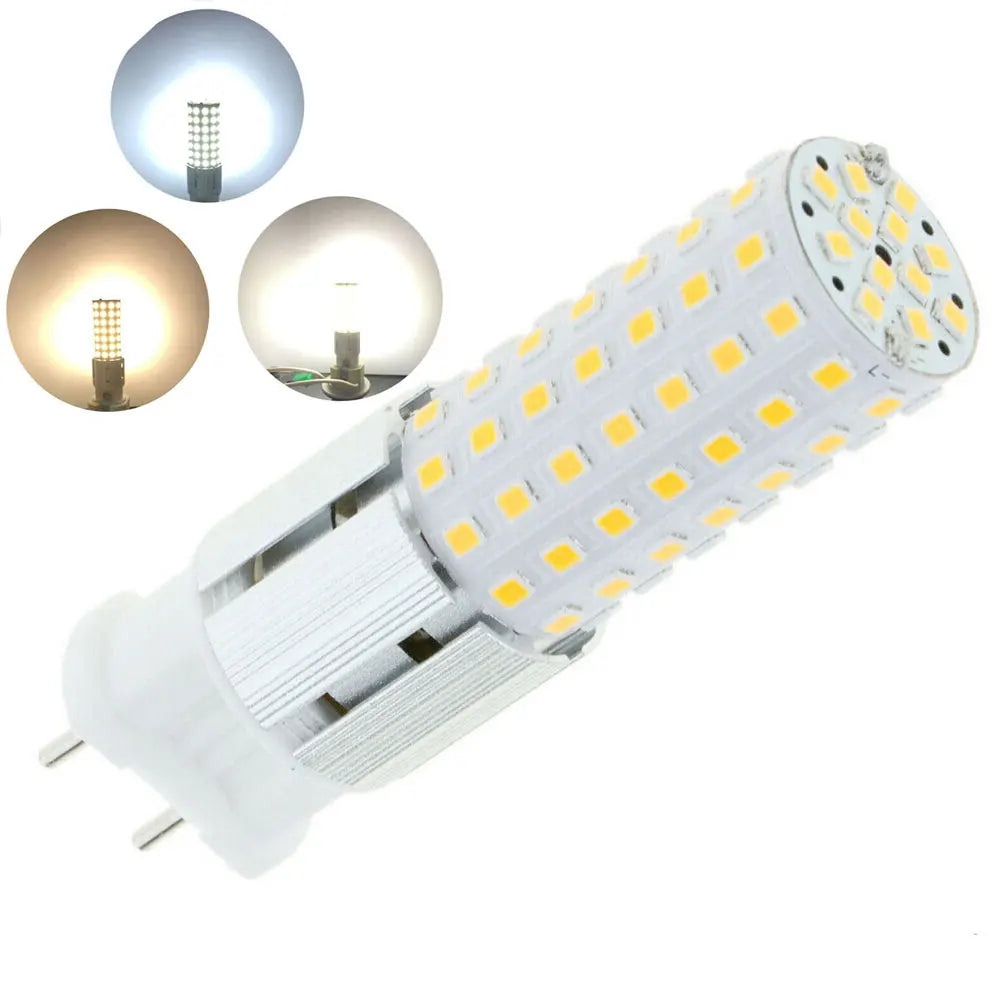 G12 SMD 2835 96LED 15W AC 110V 220V 240V 85V-265V Led Bulbs Lampada Bombillas Lamp Corn lights Ultra bright Replace Lighting Depot