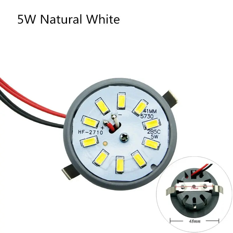 220V 110V LED Downlight Lamp Integrated Light Cup 3W 5W 6W LED Ampoule SpotLight Round Ceiling Recessed Umbrella LED Corn Bulb The Lighting Depot