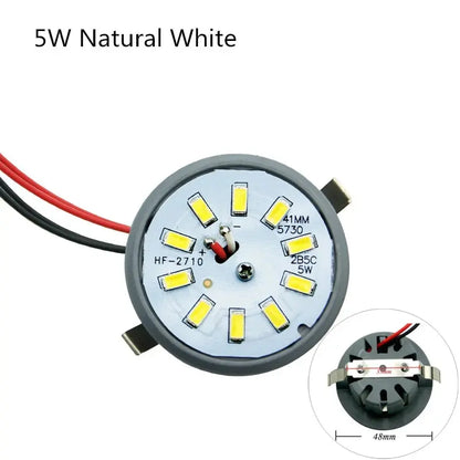 220V 110V LED Downlight Lamp Integrated Light Cup 3W 5W 6W LED Ampoule SpotLight Round Ceiling Recessed Umbrella LED Corn Bulb The Lighting Depot