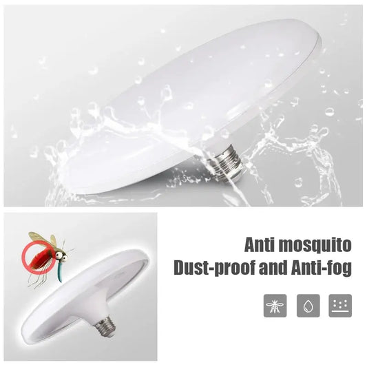 Led Bulb e27 For Home Led Lamp 220v 15W 20W 40W 50W 60W Indoor Lighting UFO Shape Light Bulbs For Garage Kitchen Living Room Lighting Depot
