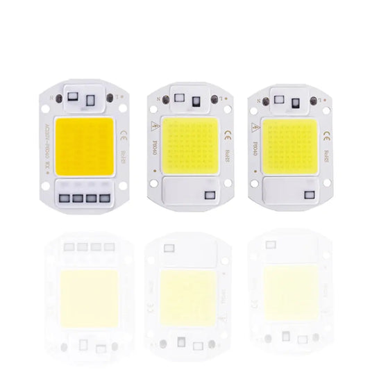 LED chip 20W 30W 50W AC 220V smart COB lamp beads LED lamp without driver DIY Lampada outdoor chip light floodlight spotlight Lighting Depot
