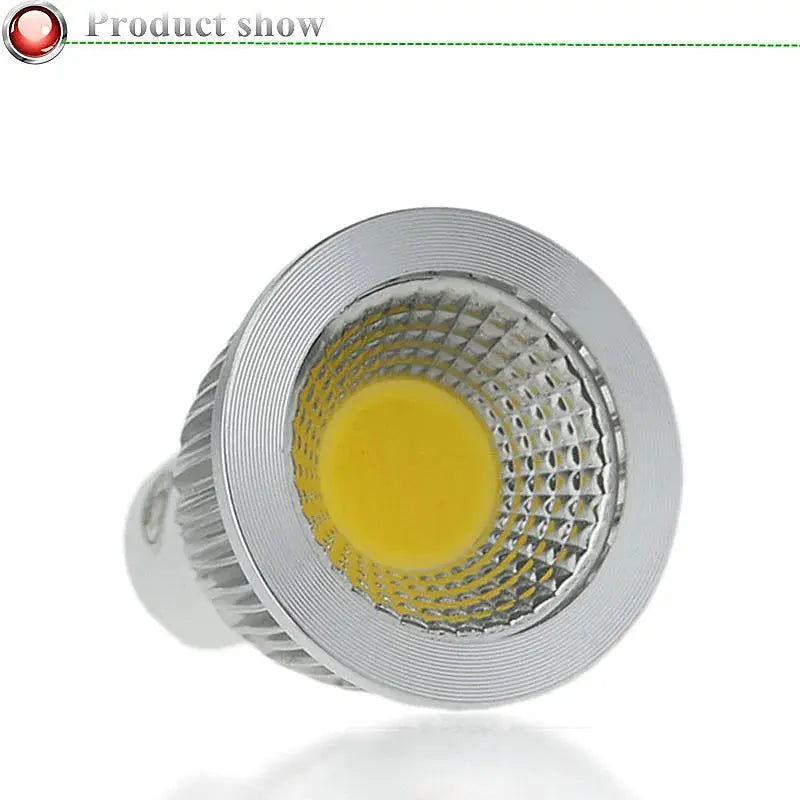 Super Bright LED Spotlight Bulb GU10Light Dimmable Led 110V 220V AC 6W 9W 12W LED  GU5.3 GU10 COB LED lamp light GU 10 led GU5.3 The Lighting Depot