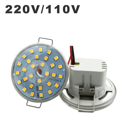 220V 110V LED Downlight Lamp Integrated Light Cup 3W 5W 6W LED Ampoule SpotLight Round Ceiling Recessed Umbrella LED Corn Bulb The Lighting Depot