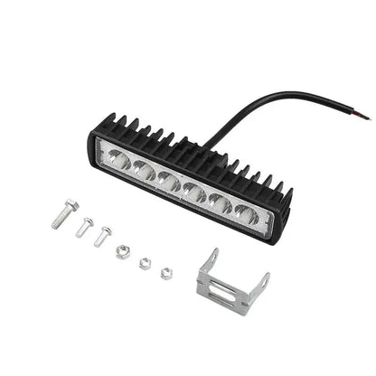 6 LED Car Work Light High Bright Spotlight Universal Offroad Automobile Truck Driving Fog Headlights DRL Driving Lamp 12V Lighting Depot