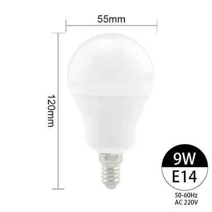 LED Bulb Lamps E27 E14 3W 6W 9W 12W 15W 18W 20W 24W Light Bulb AC 220V Indoor Lighting High Brightness Lampada Led Bombillas Lighting Depot