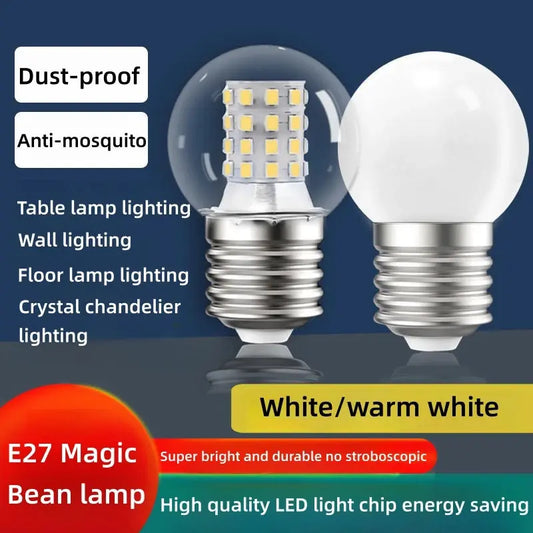 LED Bulb Lamps 220V Light Bulb Magic Beans G45 6W 9W 12W High Brightness Lampada Bombilla LED E27 Spotlight Pendant Table Lamp Lighting Depot