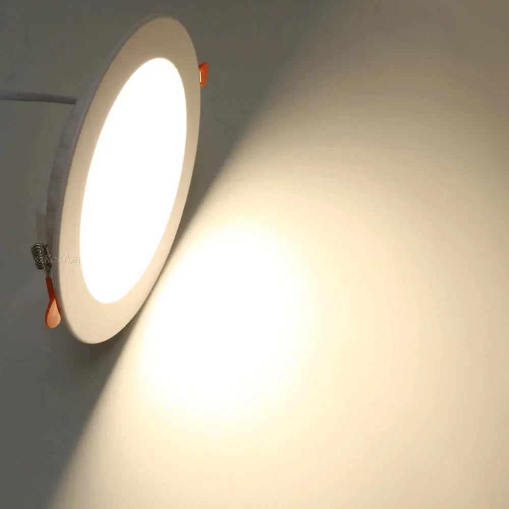 LED Downlight Recessed Ceiling Lamp 7W 9W 12W 20W AC220V Cold White LED Spotlight for Living Room Corridor Bathroom Kitchen Lighting Depot