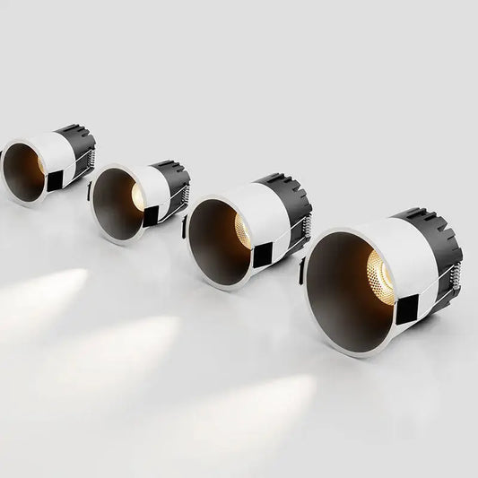 2PCS Mini Anti-glare LED COB Spotlight  5W 7W 10W 12W 15W Dimmable LED Downlight 18W 110V 220V Ceiling lamp For Indoor lighting Lighting Depot