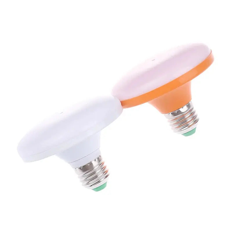 LED Bulb 220V E27 Base Household Energy Saving Lamp 12W Indoor Lighting Flying Saucer Light Ceiling Lamp Garage UFO Lamp Lighting Depot