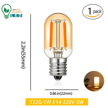 Edison Led Candle Bulb  E12 E14 110V 220V Dimmable C7 C7G T20M T22F T22G 0.5W 1W For Home Decor LED Lighting Lamp Ampoule Lights Lighting Depot