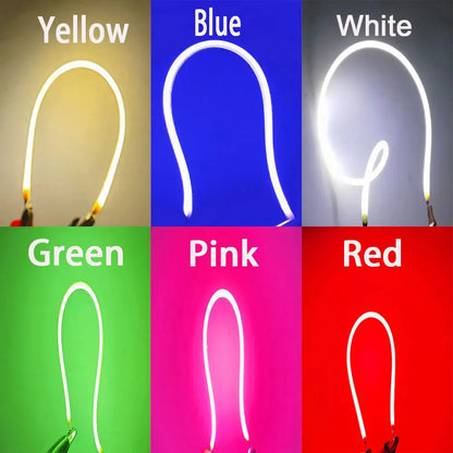 Led Soft Filament Diode Filament DC3V 38/60/80/95/125/130/145/185/200/255/300/360/450/460MM Edison Bulb Lamp Parts DIY Accessory Lighting Depot