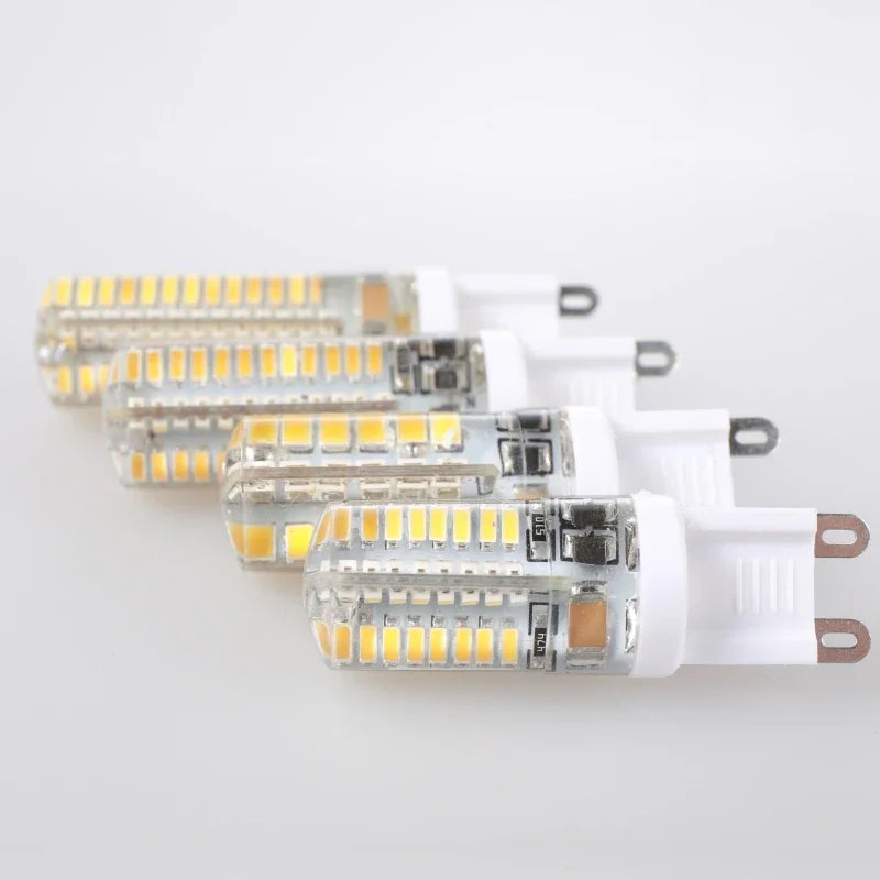 6pcs/lot G9 LED Lamp 7W 9W 10W 12W Corn Bulb AC 220V-240V SMD 2835 3014 Leds Lampada Led Light 360 Degrees Replace Halogen Lamp Lighting Depot