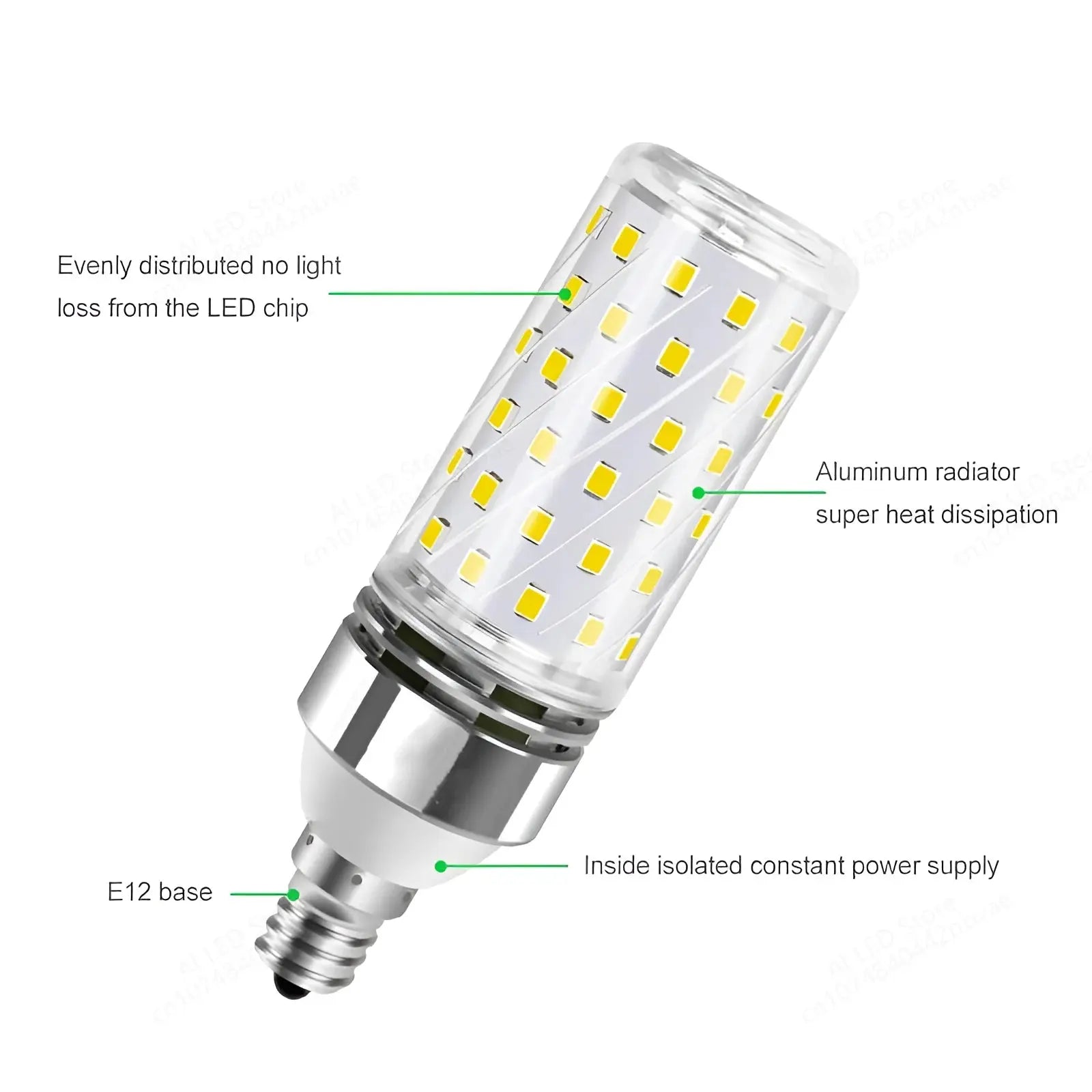 NEW 12W 16W 20W 24W 40W Super High power E14 E27 B22 LED lamp Corn Bulb AC220V 110V 85-265V  No Flicker LED light lighting Lighting Depot