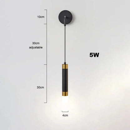 Nordic LED wall lamp 5W 3W sconces lights 2 in 1 chandeliers and spotlight indoor lighting home decor for living room bedroom Lighting Depot