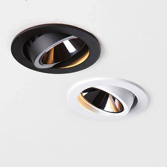 Dimmable LED Downlights Anti-glare Spot lights 12W 7W AC85-265V LED Recessed Ceiling Lights for Bedroom Kitchen LED Spotlight The Lighting Depot