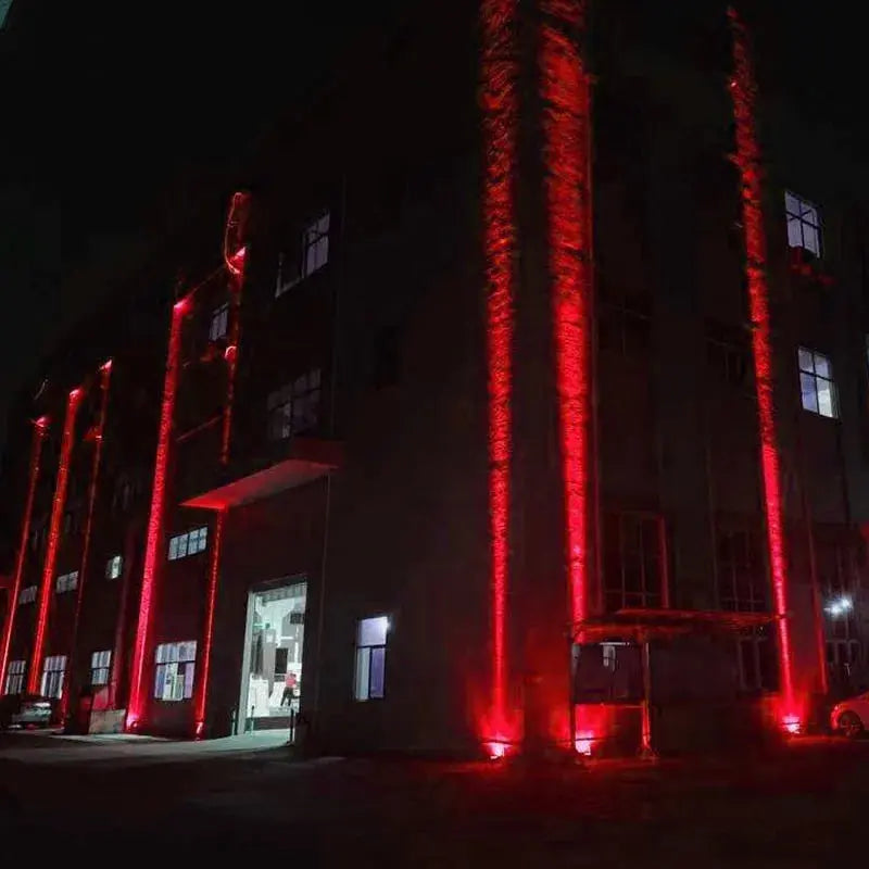 Outdoor LED Wall Spotlight 5W 9W 12W Home Landscape Lighting 110V 220V Red Green Blue RGB Remote Lights Waterproof One Beam The Lighting Depot