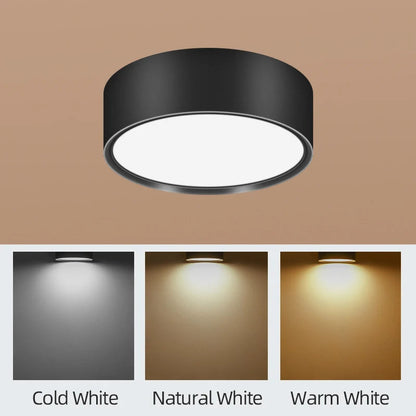 LED Ceiling Lighting 10W Surface Mounted Downlight Ceiling Lamp for Living Room Spotlight Panel Lights Kitchen Lamp AC110-265V Lighting Depot
