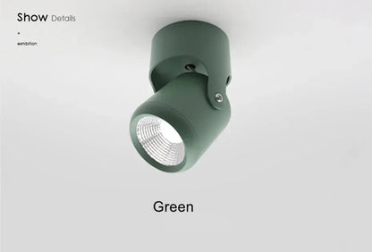 COB LED Downlight Surface Mounted Dimmable Ceiling Lamp 180° Rotation 7W 10W 15W 20W AC85~260V Spot Light Indoor Lighting The Lighting Depot