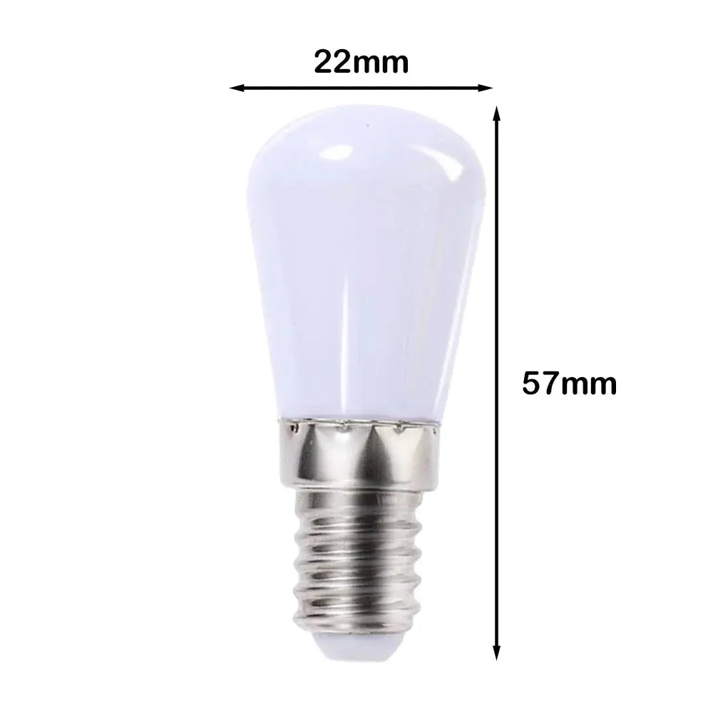 6/1Pcs Mini LED Light Bulbs E14 E12 LED Refrigerator Light Bulb Replacement Halogen Screw Bulb For Refrigerator Display Cabinets Lighting Depot
