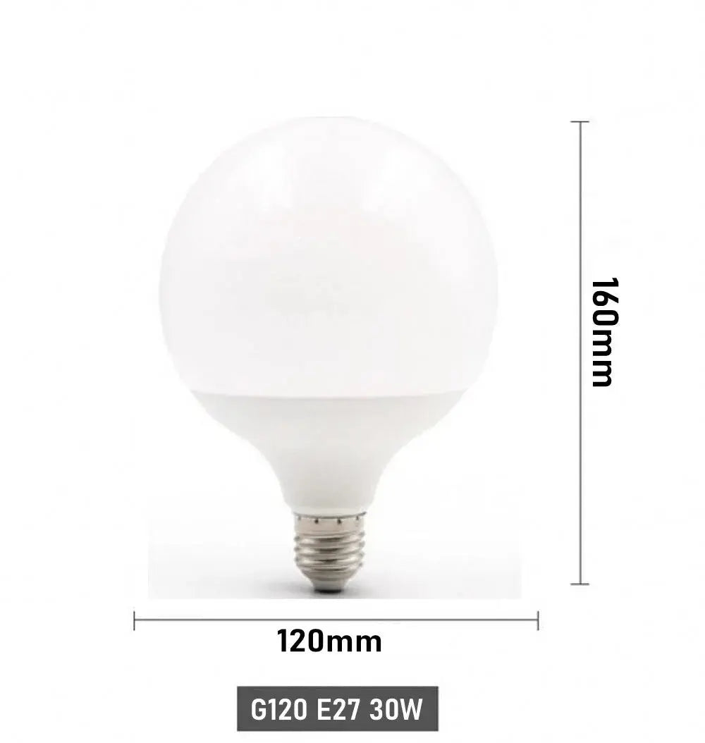 LED Bulb E27 30W 20W 15W 220-240V G80 G95 G120 Energy Saving Global Light Lampada Ampoule led Light led Lamp Vanity Light Bulbs Lighting Depot