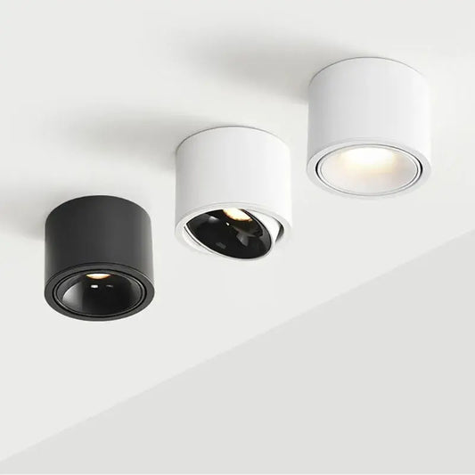 LED Spotlight Adjustable Angle COB Super Bright Downlight 5W 7W 9W 12W 15W Surface Mounted Small Ceiling Light Indoor Lighting The Lighting Depot