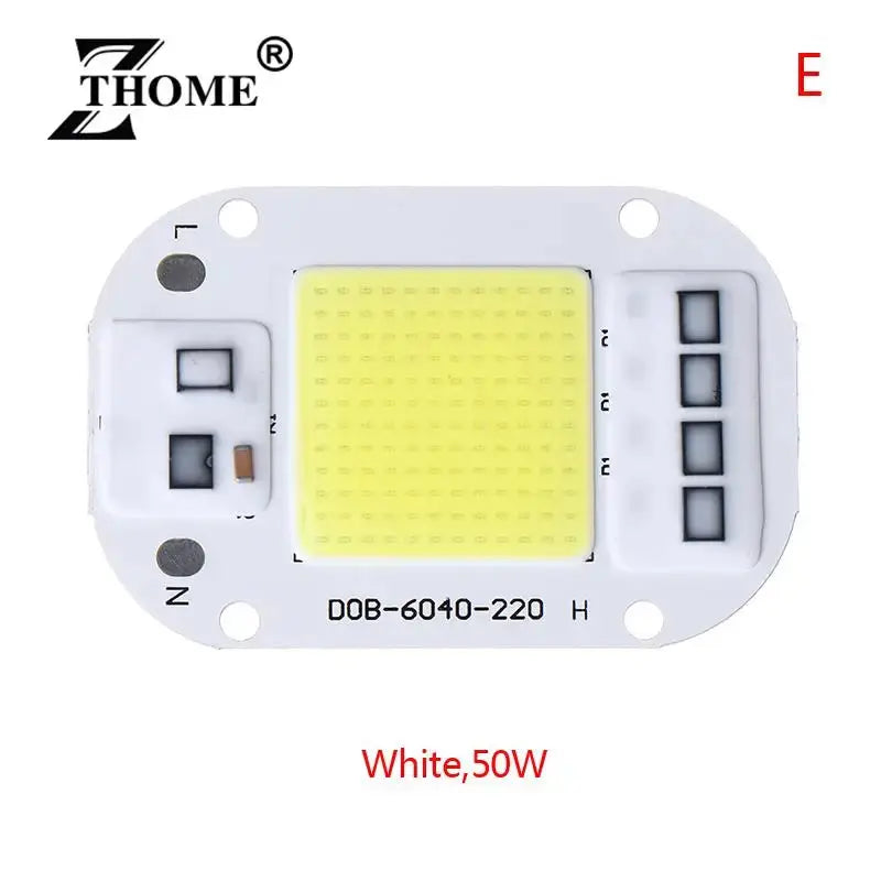 LED Chip 20W 30W 50W AC110 220V Smart COB Lamp Beads LED Lamp Without Driver DIY Lampada Outdoor Chip Light Floodlight Spotlight Lighting Depot
