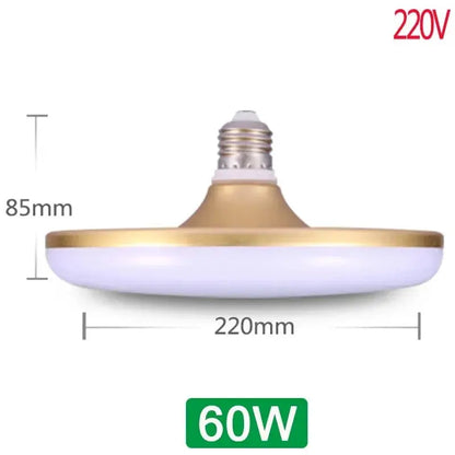 Led Bulb UFO E27 Led Light Bulbs For Home AC220V Energy Saving Garage Lights 15W 20W 40W 50W 60W Indoor Lighting Ceiling Lamp Lighting Depot