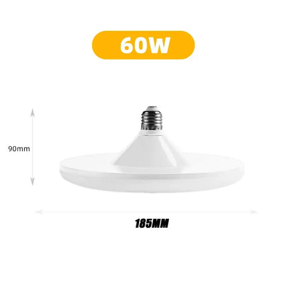 LED Bulb 220v E27 Base Household Energy Saving Lamp 20W 30W 40W 60W 100W Indoor Lighting Flying Saucer Light Ampoule E27 Lighting Depot