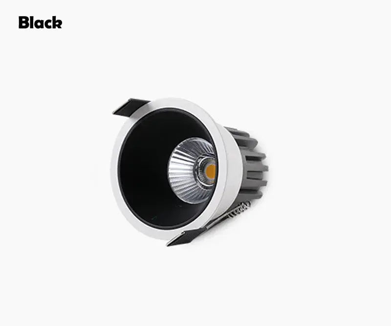 Recessed Dimmable Led COB Downlight Ceiling Lamp Spotlight Aluminum Light 7W10W12W15W 20W24W AC110V 220V For Home Office Store Lighting Depot