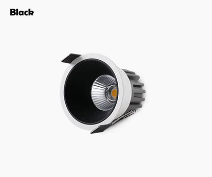 Recessed Dimmable Led COB Downlight Ceiling Lamp Spotlight Aluminum Light 7W10W12W15W 20W24W AC110V 220V For Home Office Store Lighting Depot