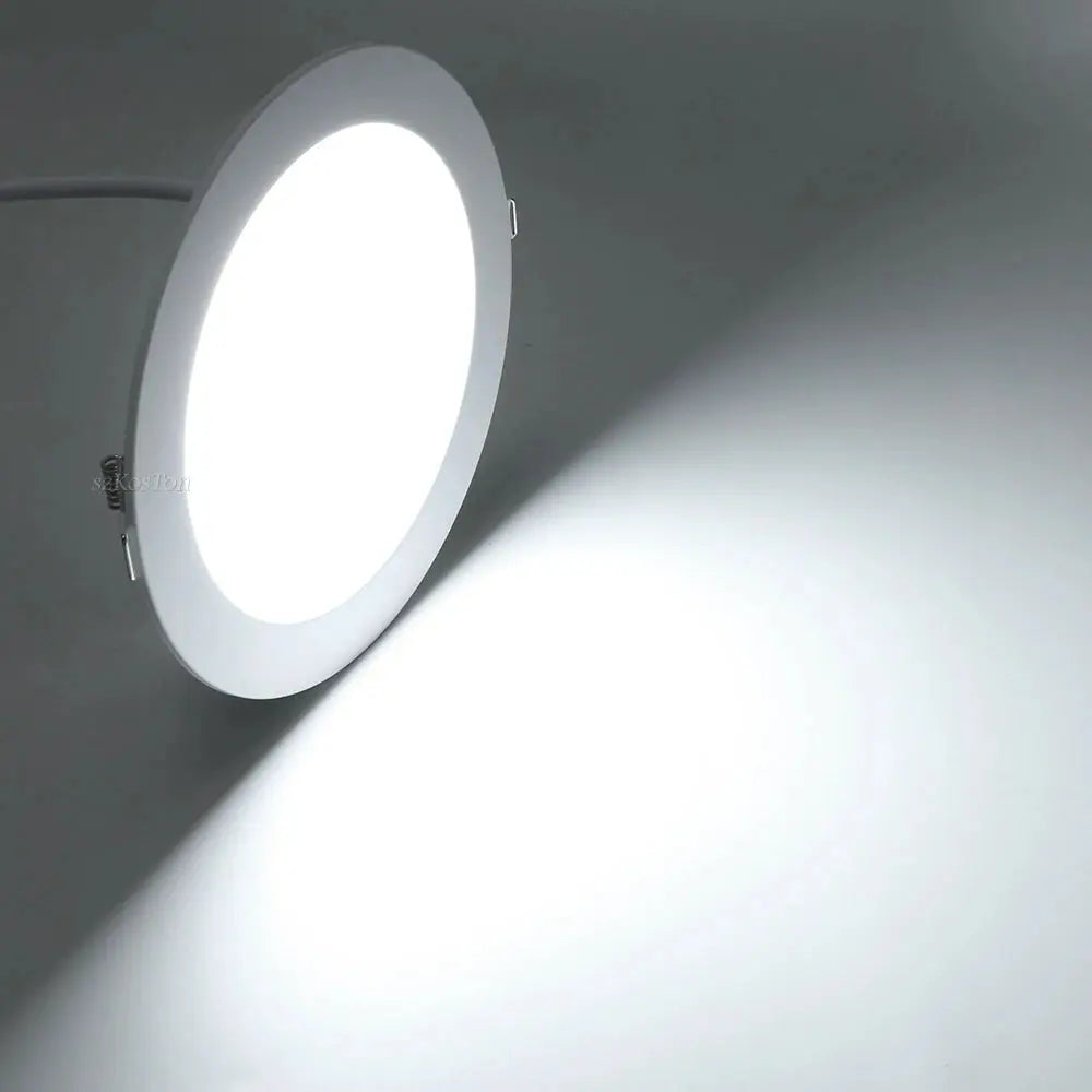 LED Downlight Recessed Ceiling Lamp 7W 9W 12W 20W AC220V Cold White LED Spotlight for Living Room Corridor Bathroom Kitchen Lighting Depot