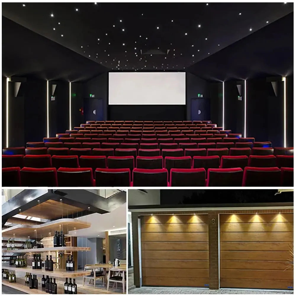 Mini LED Spotlight 1W 12V Small Spot Bulb Light Recessed Ceiling Stairs Walkways Courtyards Cabinet Corridor Ambient Down Light The Lighting Depot