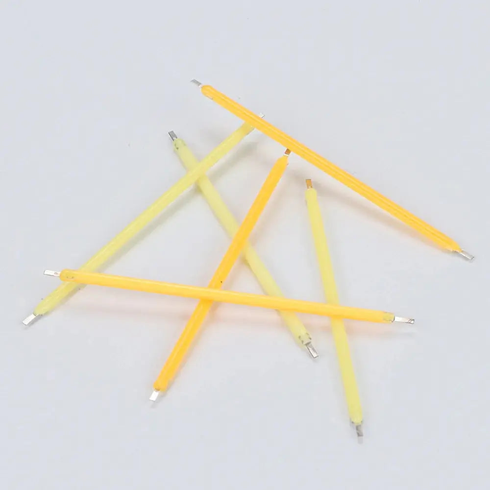 Ceramic Hard LED Filament DC3V 18.5mm 26mm 38mm 54mm 68mm Edison Bulb Lamp Parts Diode DIY Lamp Beads Accessories Party Decor Lighting Depot