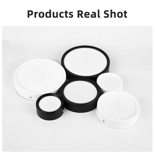 LED Ceiling Lighting 10W Surface Mounted Downlight Ceiling Lamp for Living Room Spotlight Panel Lights Kitchen Lamp AC110-265V Lighting Depot