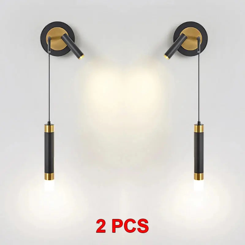 Nordic LED wall lamp 5W 3W sconces lights 2 in 1 chandeliers and spotlight indoor lighting home decor for living room bedroom Lighting Depot