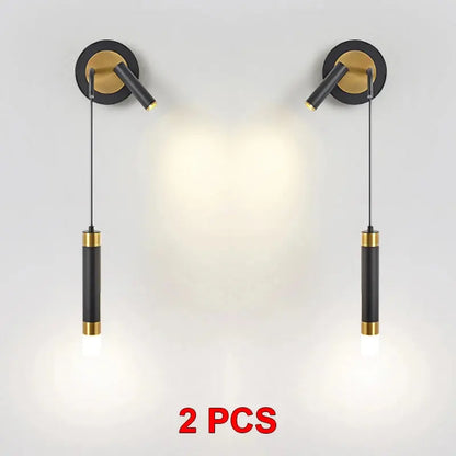 Nordic LED wall lamp 5W 3W sconces lights 2 in 1 chandeliers and spotlight indoor lighting home decor for living room bedroom Lighting Depot