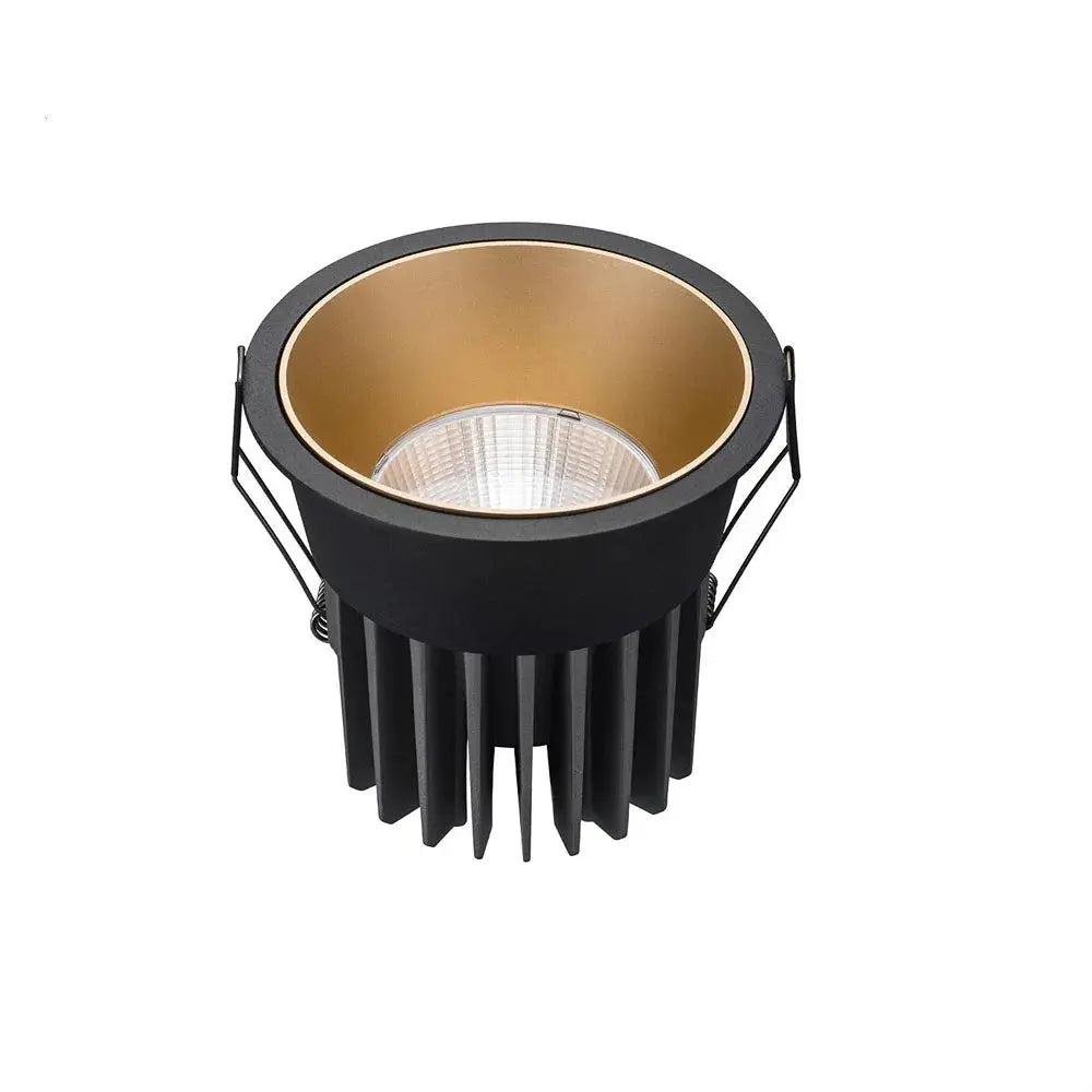 Recessed Dimmable Led COB Downlight Ceiling Lamp Spotlight Aluminum Light 7W10W12W15W 20W24W AC110V 220V For Home Office Store Lighting Depot