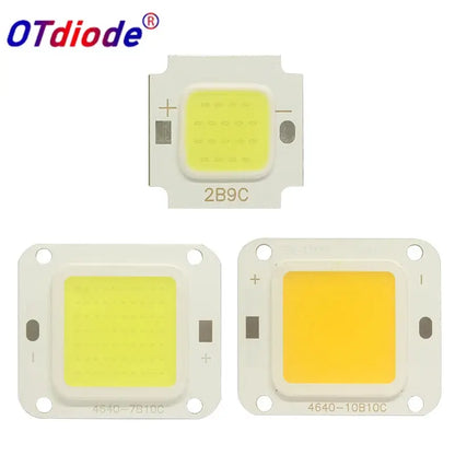 LED COB Chip 70W  50W 30W20W 10W 36V Backlight Diode Lamps Cold White Warm White LED Matrix For DIY Flood Light Bulbs Spotlights Lighting Depot