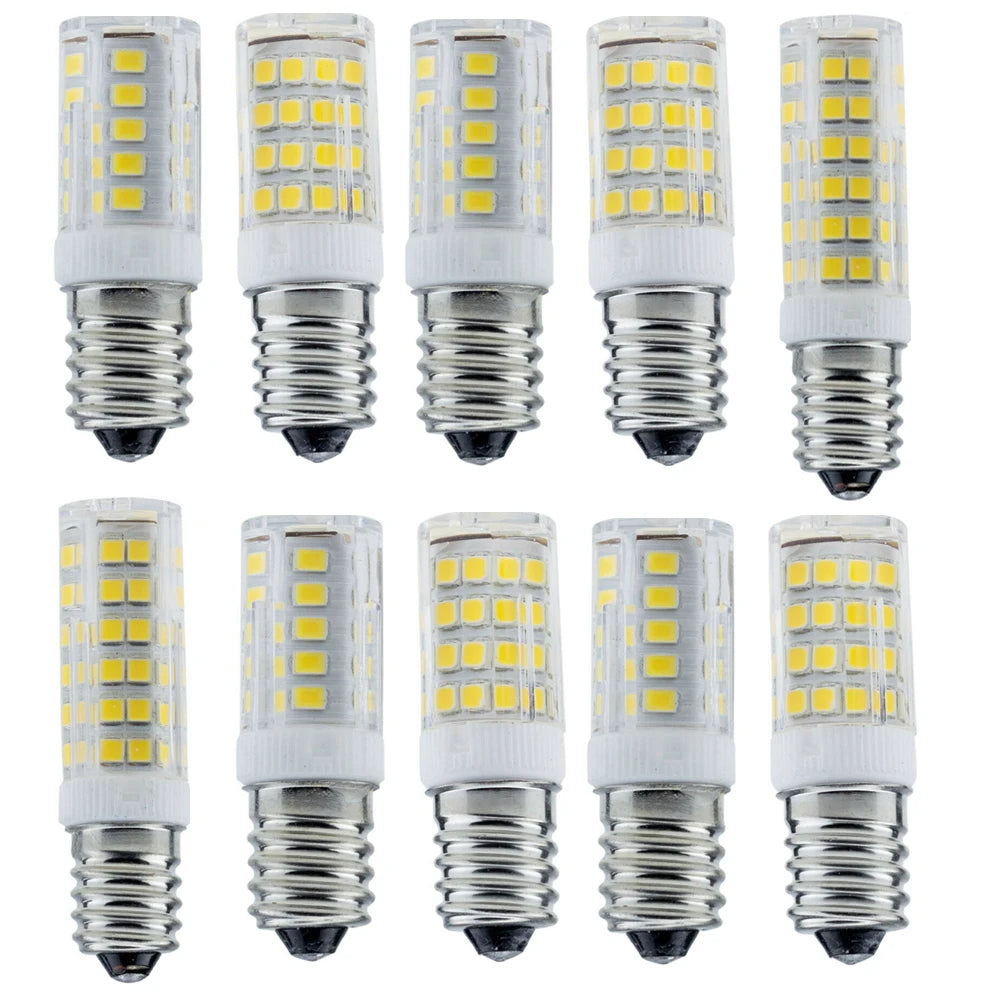 E14 LED Corn Bulb 7W 9W 12W 15W 18W, 220-240V 2835 SMD, 360° Beam Angle, Bright Mini Light for Halogen Chandelier Replacement Lighting Depot