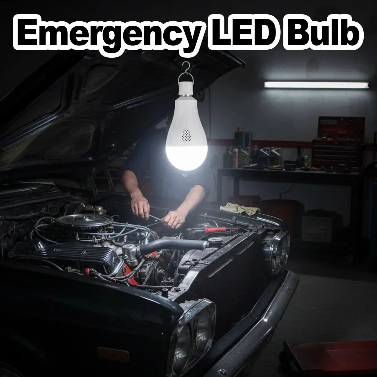 Led Bulb E27 15w With Hook Emergency Rechargeable Bulbs Portable 220v/110v 6500k Living Room Lighting Outdoor Decoration Light Lighting Depot